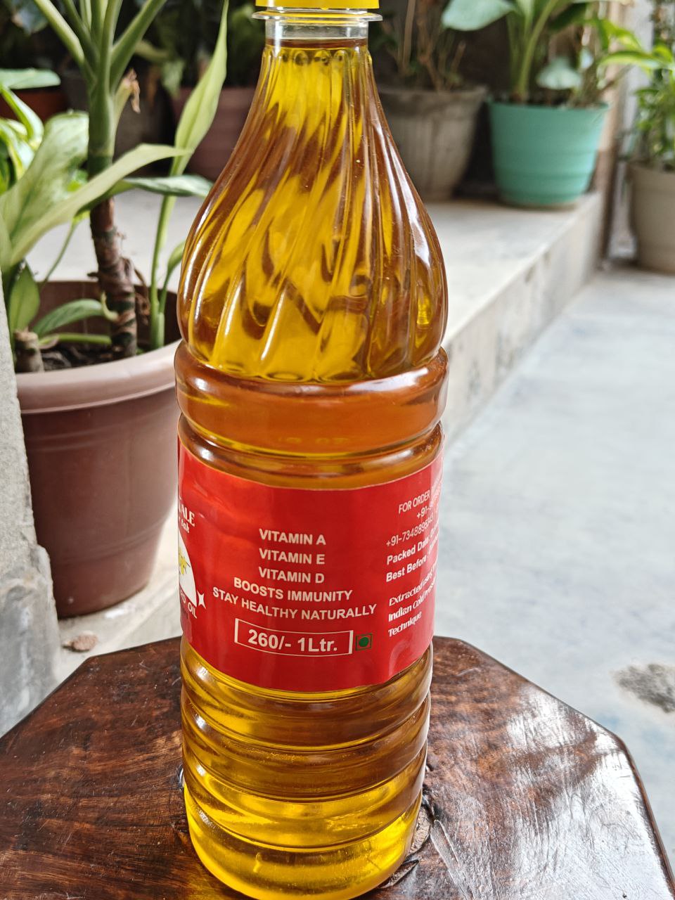 Premium Yellow Mustard Oil – Rich & Nutritious