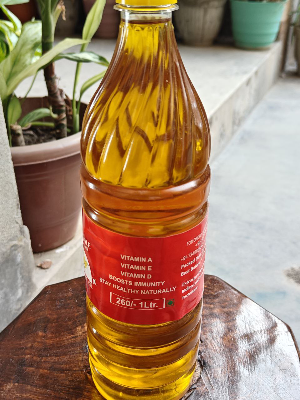 Premium Yellow Mustard Oil – Rich & Nutritious