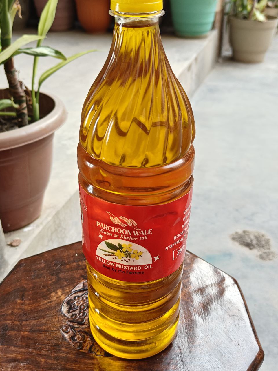 Premium Yellow Mustard Oil – Rich & Nutritious