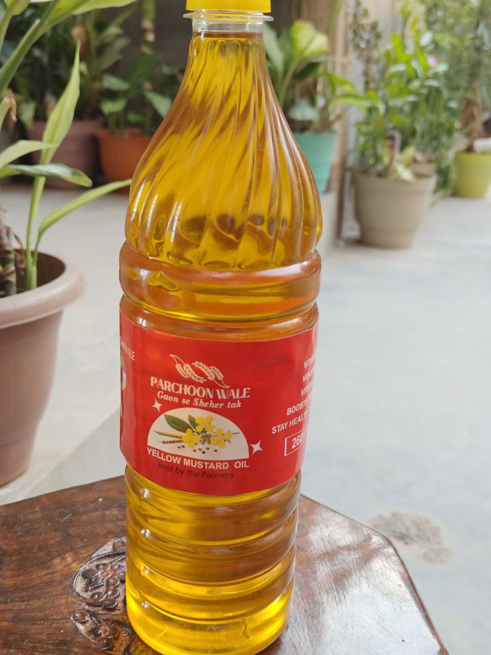 Premium Yellow Mustard Oil – Rich & Nutritious